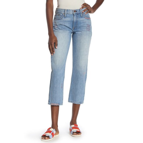 Alice + Olivia Amazing Scott Boyfriend Jeans - Picture 2 of 4